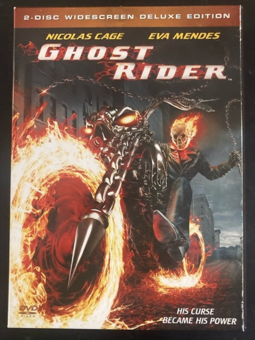 Ghost Rider 2-Disc Widescreen Deluxe Edition DVD Set w/ Slip & Book